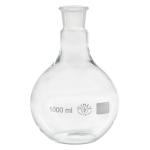 Ballon à juge fond plat 1000 ml en verre