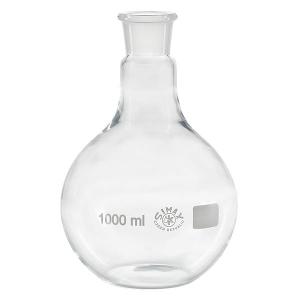 Ballon à juge fond plat 1000 ml en verre