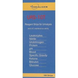 Bandelettes urinaires 10 paramètres : Avec Leucocytes (HEALGEN)
