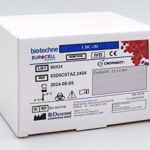 CBC-3D, Contrôle normal pour Sysmex KX