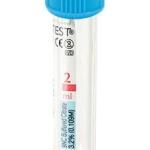 Tube sous vide Citrate 2ML en plastique VACUTEST