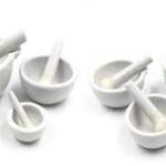 Mortier en porcelaine 160x90mm