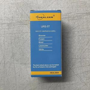 BANDELETTES URINAIRES 5P:Glucose-Protéine-Acétone-Sang-pH (HEALGEN)