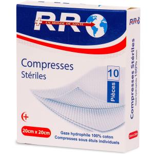 Compresses stériles 20*20