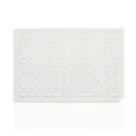 Microplaque en U de Titration 96 puits avec couvercle  