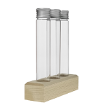 Tube à essai en verre à vis